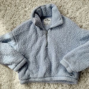 Hollister Quarter-Zip Sherpa
